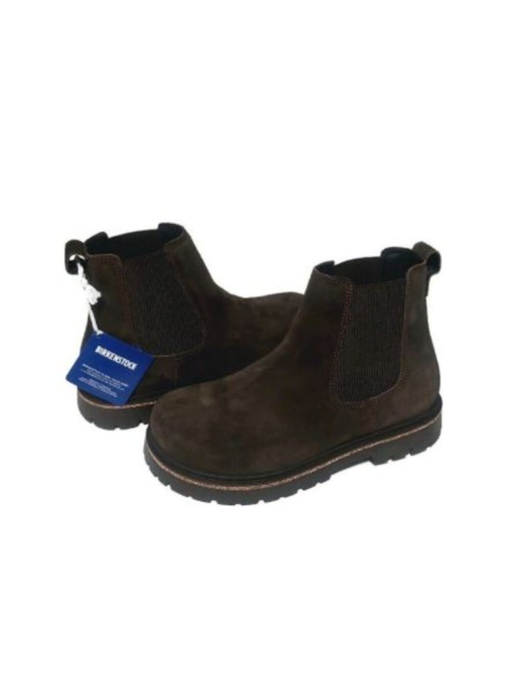 UGG Highwood Slip On Boots Womens Size 9 EU 40 Mocha Brown Suede Leather Regular - Picture 9 of 9